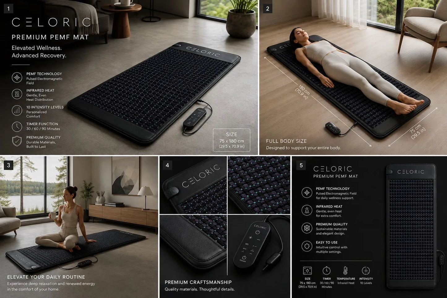 Mağazam CELORIC RE:SET™ Wellness Mat